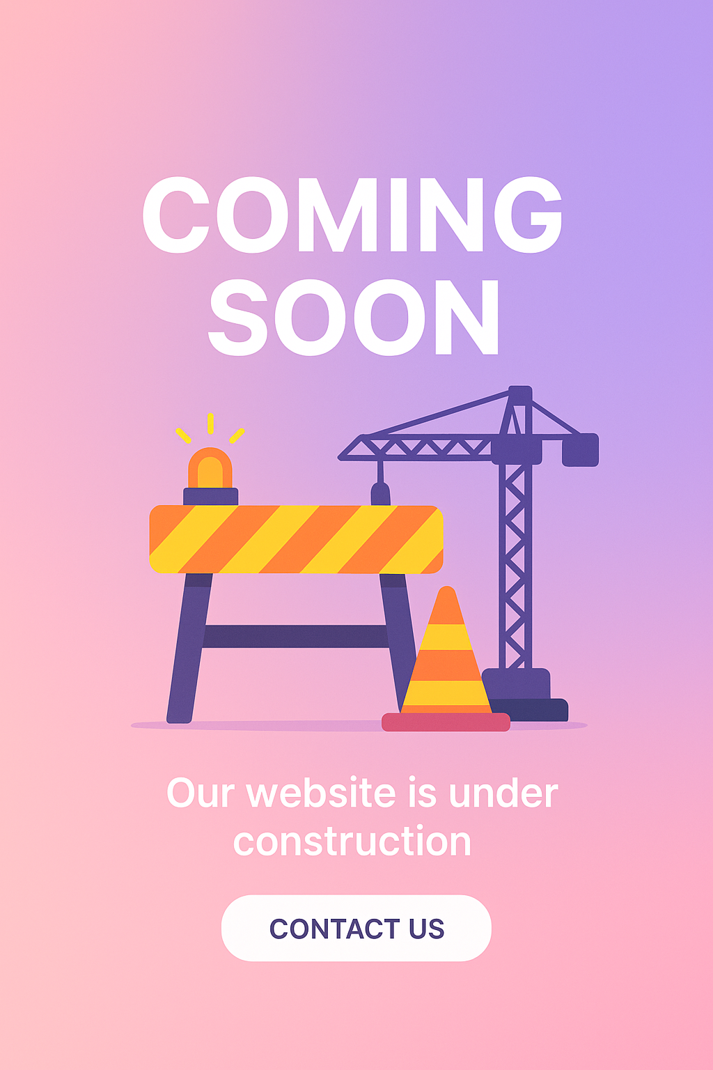 Website under construction illustration