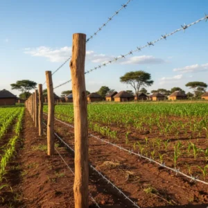 Barbwire Farm Fence (Per Sqft)