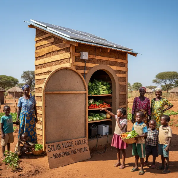Solar Vegetable Cooler (10ft)