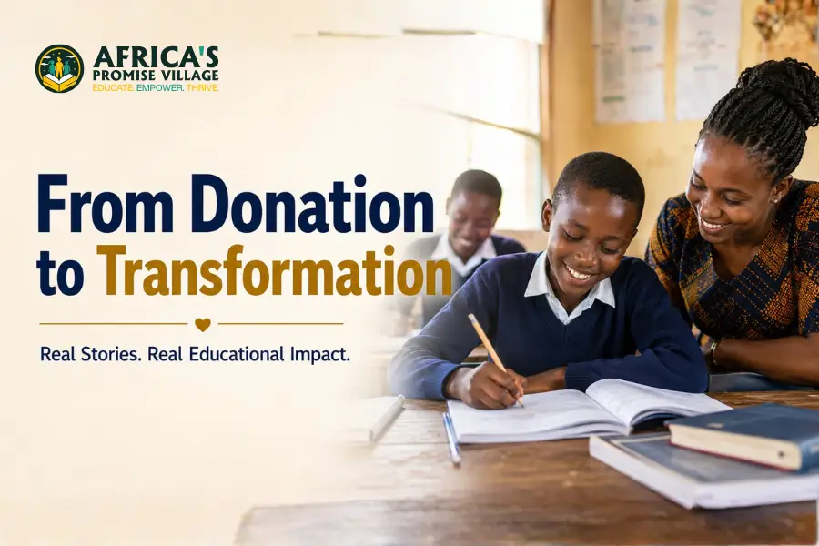 Student success story from Africa’s Promise Village education program